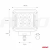 AMiO munkalámpa AWL08 12 LED (2 Funkcje) 9-36V (02422)