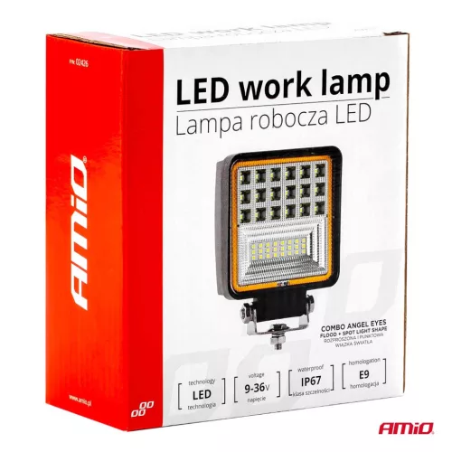 AMiO munkalámpa AWL12 42 LED COMBO (2 modes) 9-36V (02426)