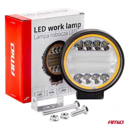 AMiO munkalámpa AWL14 42 LED COMBO (2 funkció) 9-36V (02428)