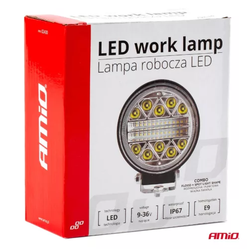 AMiO munkalámpa AWL16 26LED COMBO 9-36V (02430)