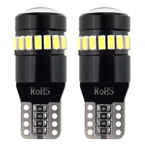 AMiO LED CANBUS 18SMD 3014 + 1SMD 1SMD T10 W5W fehér 12V/24V (02446)