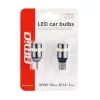 AMiO LED CANBUS 18SMD 3014 + 1SMD 1SMD T10 W5W fehér 12V/24V (02446)