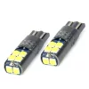 AMiO LED CANBUS 10SMD 3030 T10 W5W fehér 12V/24V (02447)