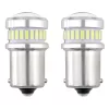 AMiO LED CANBUS 3014 24SMD + 3030 6SMD 1156 BA15S P21W R10W R5W fehér 12V/24V (02448)