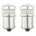 AMiO LED CANBUS 3014 24SMD + 3030 6SMD 1156 BA15S P21W R10W R5W fehér 12V/24V (02448)