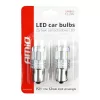 AMiO LED CANBUS 3020 UltraBright 22SMD 1156 BA15S P21W R10W R5W fehér 12V/24V (02449)