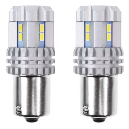 AMiO LED CANBUS 3020 UltraBright 22SMD 1156 BA15S P21W R10W R5W fehér 12V/24V (02449)