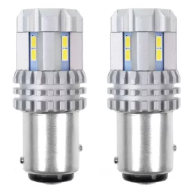   AMiO LED CANBUS 3020 22SMD UltraBright 1157 BAY15D P21/5W fehér 12V/24V (02450)