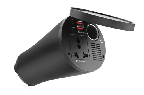AMiO tápellátás inverter 12V/230V 150W/300W 2xUSB PI02 (02469)
