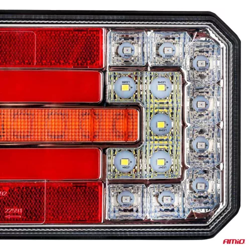 AMiO Hátsó kombinált LED-lámpa RCL-01-LR dinamikus, bal (02472)