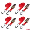 AMiO racsnis rakományrögzítő heveder készlet 700kg 25mm 4,5m 4 db BELT-03 (02496)