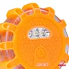 AMiO hordozható LED-es figyelmeztető és szerelőlámpa, 3×AAA, IP65, 12+3 SMD (02499)