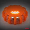 AMiO hordozható LED-es figyelmeztető és szerelőlámpa, 3×AAA, IP65, 12+3 SMD (02499)