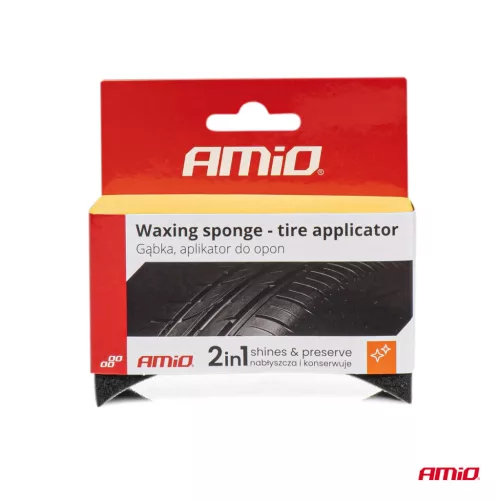 AMiO fogantyús gumiápoló felhordó 95x35x65 mm (02519)
