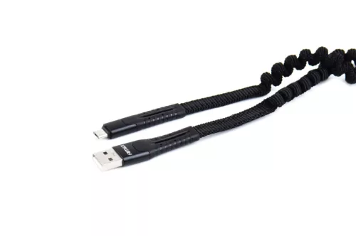 AMiO USB – micro USB spirálkábel 1.2m UC-12 (02529)