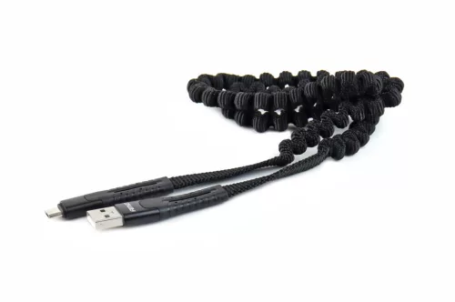 AMiO USB – micro USB spirálkábel 1.2m UC-12 (02529)