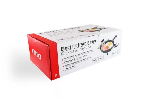 AMiO autós elektromos serpenyő, 20 × 4 cm, 250 W, 24 V (02533)