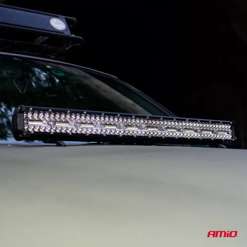AMiO LED-es munkalámpa-fényhíd AWL28 140LED 520x74 420W COMBO 9-36V (02542)