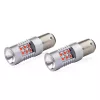 AMiO LED CANBUS 3030 24SMD 1157 BAY15D PR21/5W piros 12V/24V (02579)