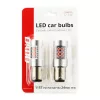 AMiO LED CANBUS 3030 24SMD 1157 BAY15D PR21/5W piros 12V/24V (02579)