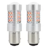 AMiO LED CANBUS 3030 24SMD 1157 BAY15D PR21/5W piros 12V/24V (02579)