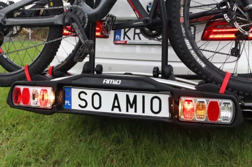 AMiO TBC-01/2 vonóhorgos kerékpártartó, 2 kerékpárhoz (02582)