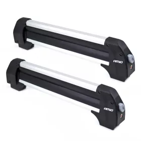   AMiO tetőre szerelhető sí- és snowboardtartó rövid 570mm SSR-01S (02590)