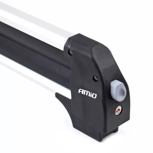 AMiO tetőre szerelhető sí- és snowboardtartó rövid 570mm SSR-01S (02590)