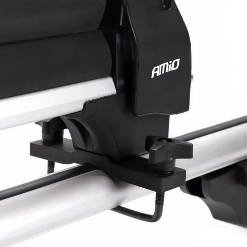 AMiO tetőre szerelhető sí- és snowboardtartó rövid 570mm SSR-01S (02590)