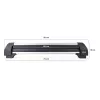 AMiO tetőre szerelhető sí- és snowboardtartó hosszú 760mm SSR-01L (02591)