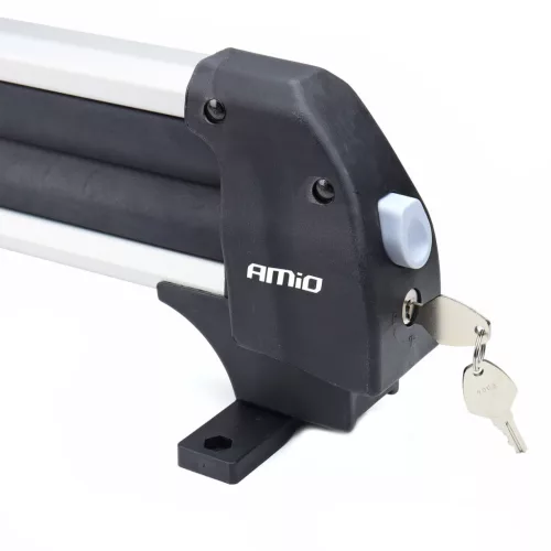 AMiO tetőre szerelhető sí- és snowboardtartó hosszú 760mm SSR-01L (02591)