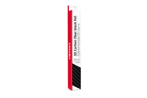 AMiO 3D karbonmintás fekete fólia 30cm x 150cm (02598)