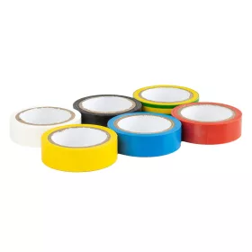   AMiO színes szigetelőszalag-készlet, 6 db, 15 mm × 5 m (02609)