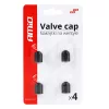 AMiO műanyag fekete szelepsapka 4 db (02623)