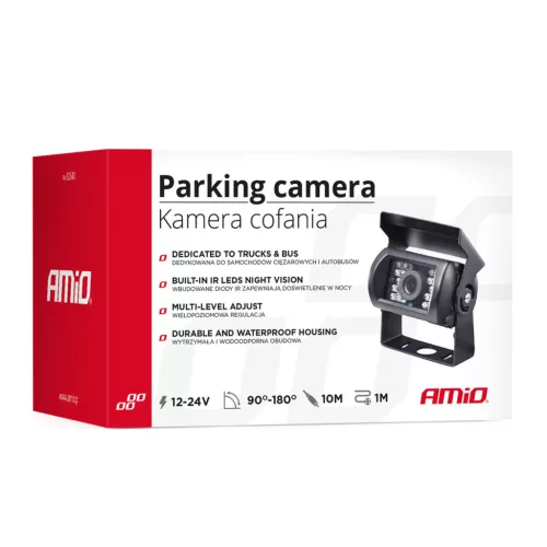 AMiO tolatókamera – teherautó – IR HD-501 "Night Vision" (02643)