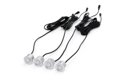 AMiO parkolást segítő rendszer TFT02 4,3" – HD-305-LED 4 érzékelők ezüst (02715)