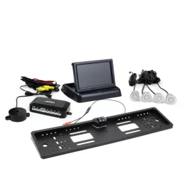   AMiO parkolást segítő rendszer TFT02 4,3" – HD-402-LED 4 érzékelők ezüst (02720)