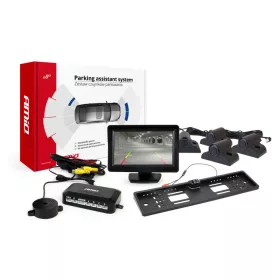   AMiO parkolást segítő rendszer TFT01 4,3" – HD-402-LED 4 érzékelők fekete teherautó (02729)