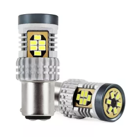   AMiO LED izzók CANBUS 3020 24SMD 1157 BAY15D P21/5W fehér 12V/24V (02798)
