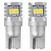 AMiO LED izzók CANBUS 3030 6SMD T10 W5W W10W fehér 12V/24V (02801)