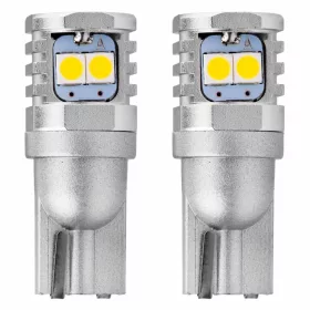   AMiO LED izzók CANBUS 3030 6SMD T10 W5W W10W fehér 12V/24V (02801)