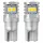 AMiO LED izzók CANBUS 3030 6SMD T10 W5W W10W fehér 12V/24V (02801)
