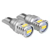 AMiO LED izzók CANBUS 3030 6SMD T10 W5W W10W fehér 12V/24V (02801)