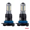 AMiO LED CANBUS 3030 18SMD HP24W fehér 12V/24V (02803)