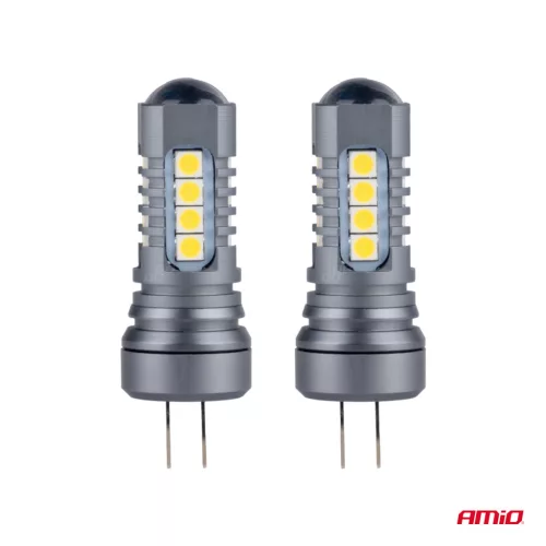 AMiO LED CANBUS 3030 18SMD HP24W fehér 12V/24V (02803)