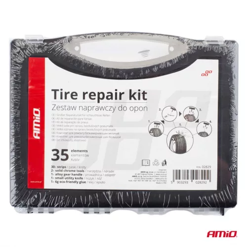 AMiO Tubeless javító készlet 36 db (02829)