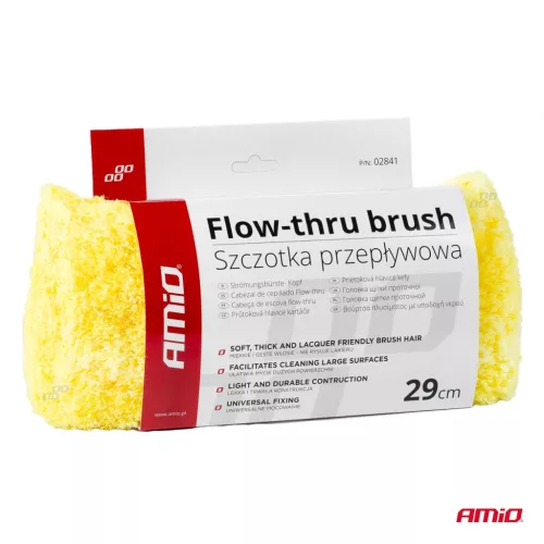 AMiO vízátfolyós kefe fej 29cm (02841)