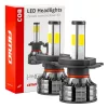AMiO LED fényszóróizzók COB sorozat H4 (02843)