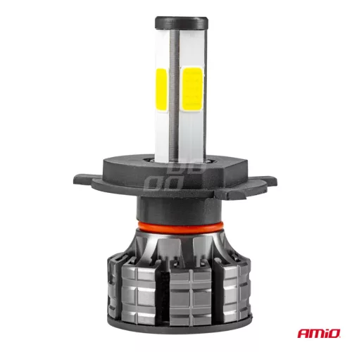 AMiO LED fényszóróizzók COB sorozat H4 (02843)