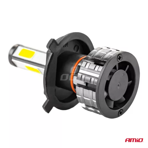 AMiO LED fényszóróizzók COB sorozat H4 (02843)